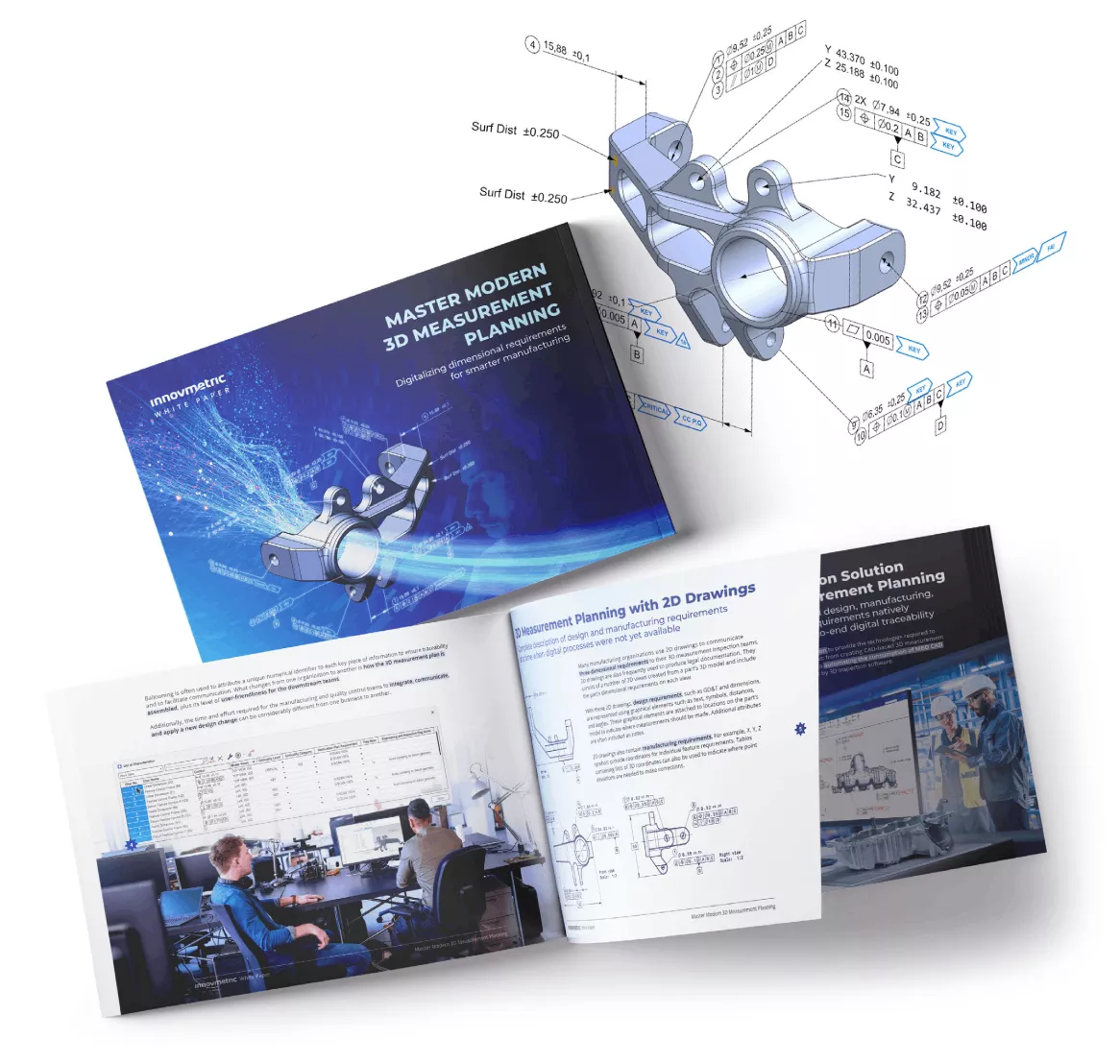 Enjoy your free PDF copy of our white paper: Master Modern 3D Measurement Planning.